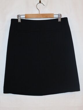 Ann Taylor Loft Black A-Line Mini Skirt. Size 0.